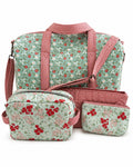 Handmade Duffle Bag & Accessory Set