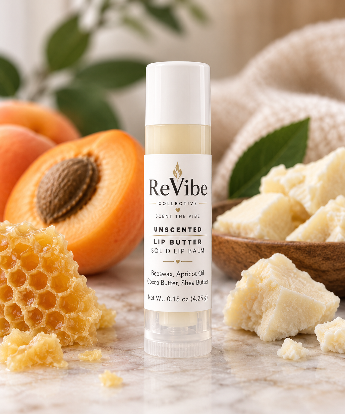 Lip Butter | Moisturizing Lip Balm (BeesWax) | 0.125 oz